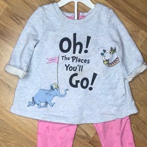 Cute Dr.Seuss outfit size 2T